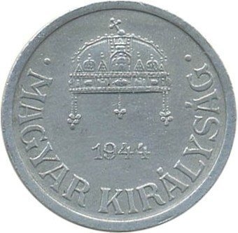 2 Fillér — Reverse