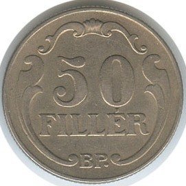 50 Fillér — Obverse