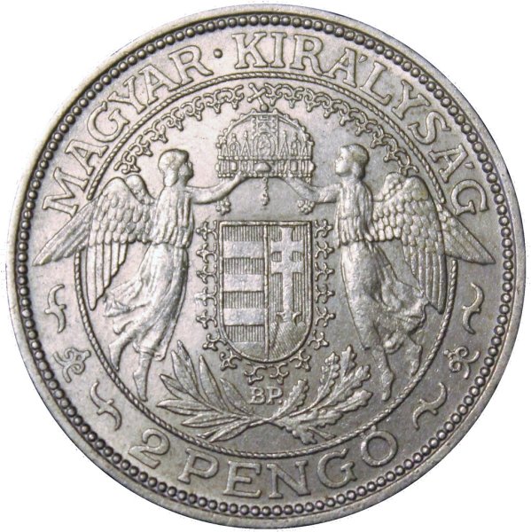 2 Pengő — Obverse