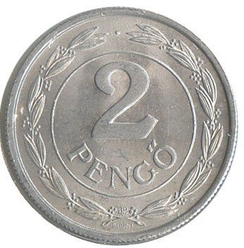 2 Pengő (Flat 2) — Obverse