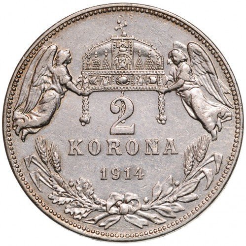 2 Korona — Obverse