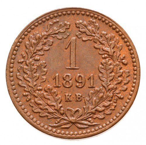 1 Krajczár — Obverse