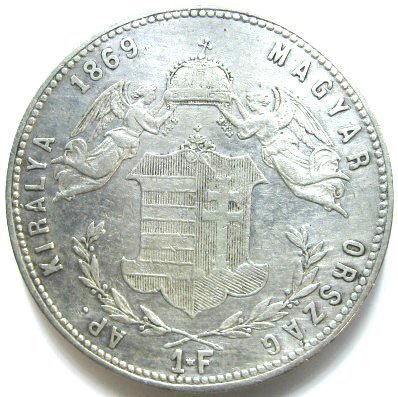 1 Forint (K•B•) — Obverse