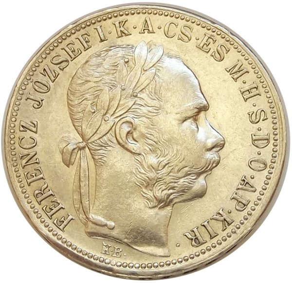 1 Florin (larger arms) — Reverse