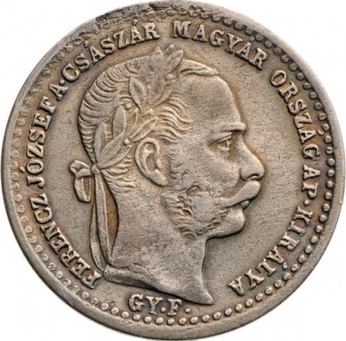 10 Krajczár (GY•F•) — Reverse