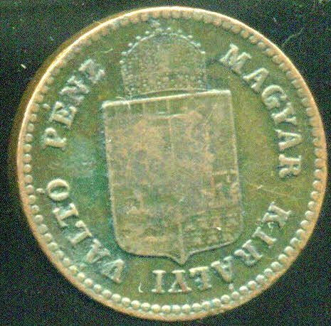 1 Krajczár (Mule) — Reverse