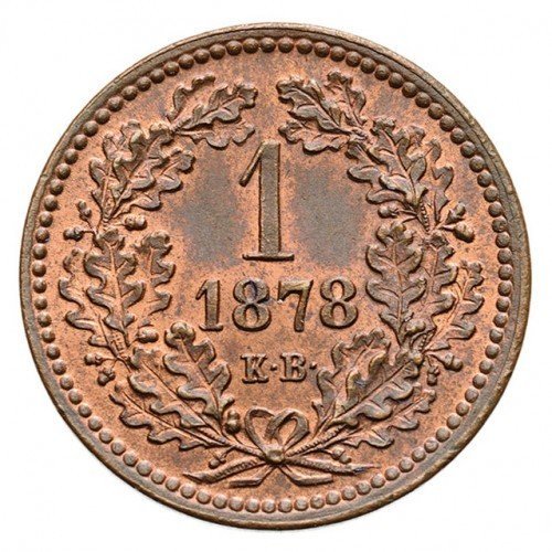 1 Krajczár (Mule) — Obverse