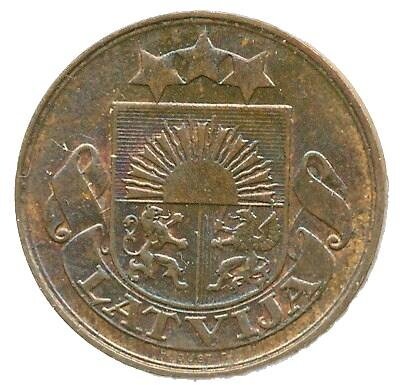 5 Santimi — Reverse