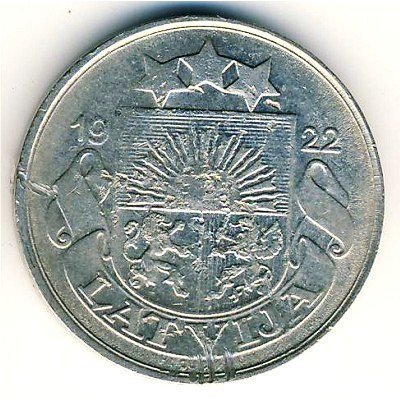 10 Santimu — Reverse
