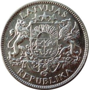 1 Lats — Reverse