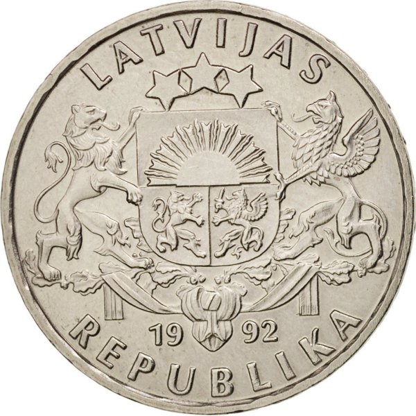 1 Lats — Reverse