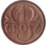 1 Grosz — Obverse