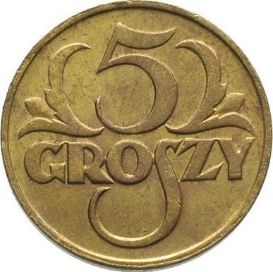 5 Groszy — Obverse