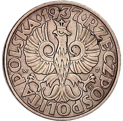 5 Groszy — Reverse