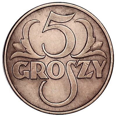5 Groszy — Obverse