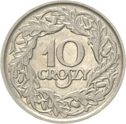 10 Groszy — Obverse