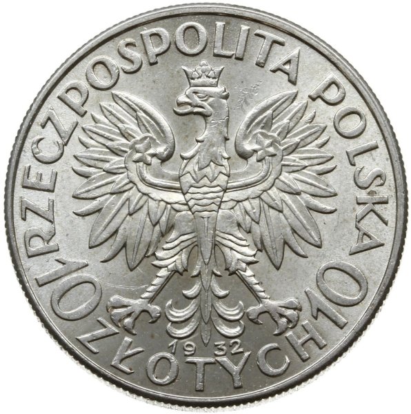 10 Złotych — Obverse