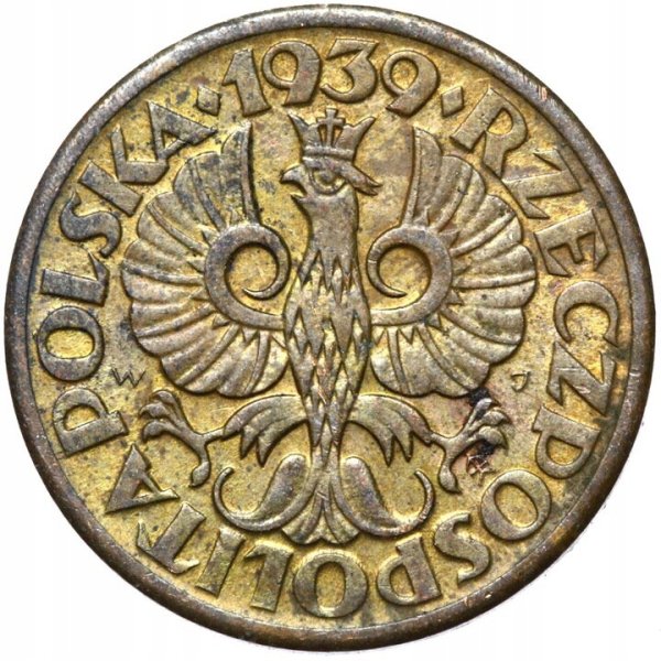 1 Grosz — Reverse