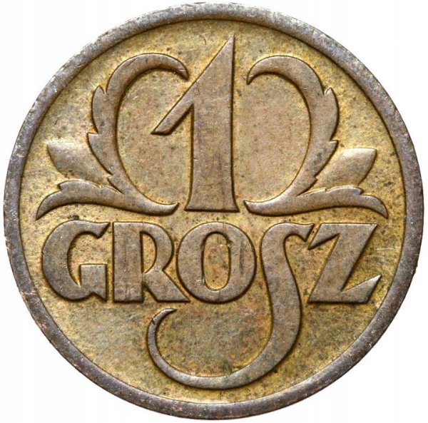 1 Grosz — Obverse