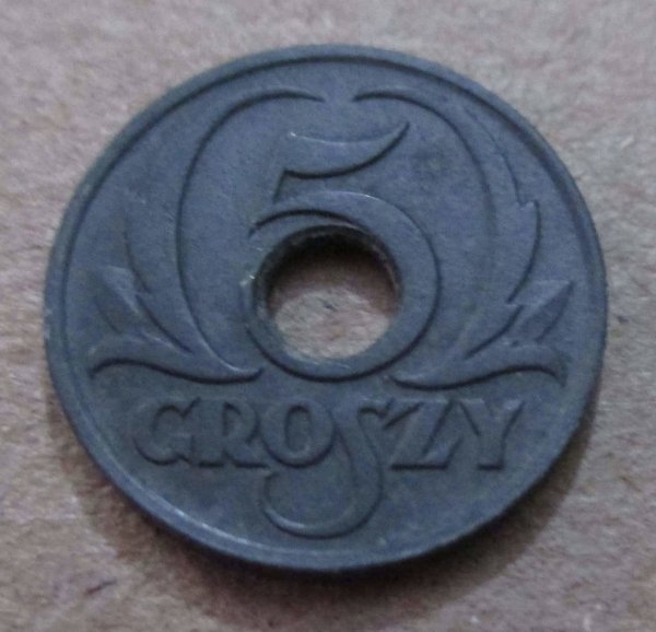 5 Groszy — Obverse