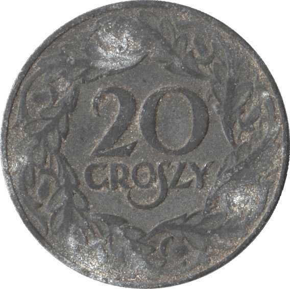 20 Groszy — Obverse