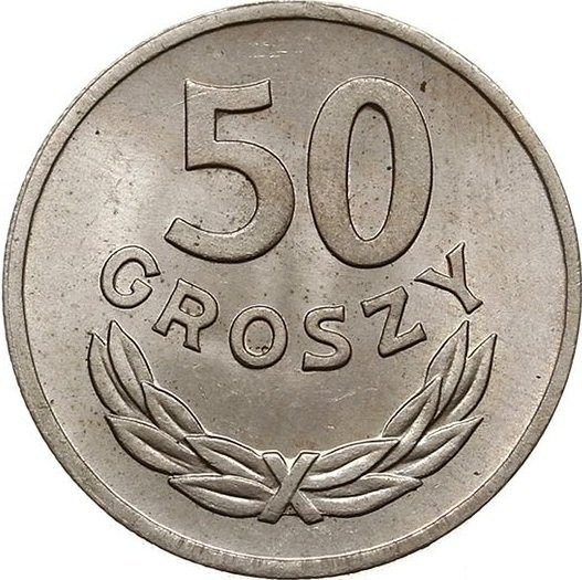 50 Groszy — Obverse