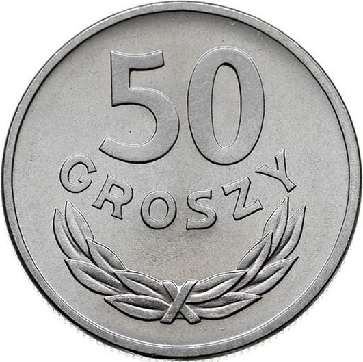 50 Groszy — Obverse