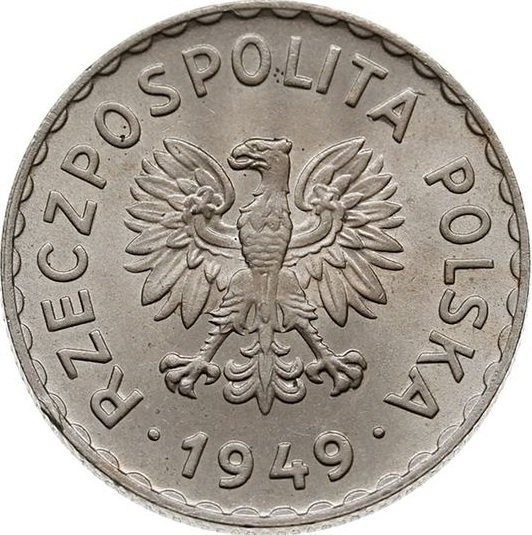 1 Złoty — Reverse
