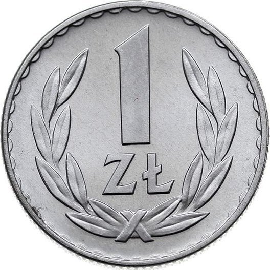 1 Złoty — Obverse
