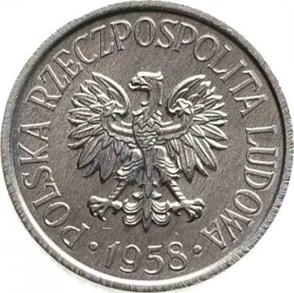 5 Groszy — Reverse