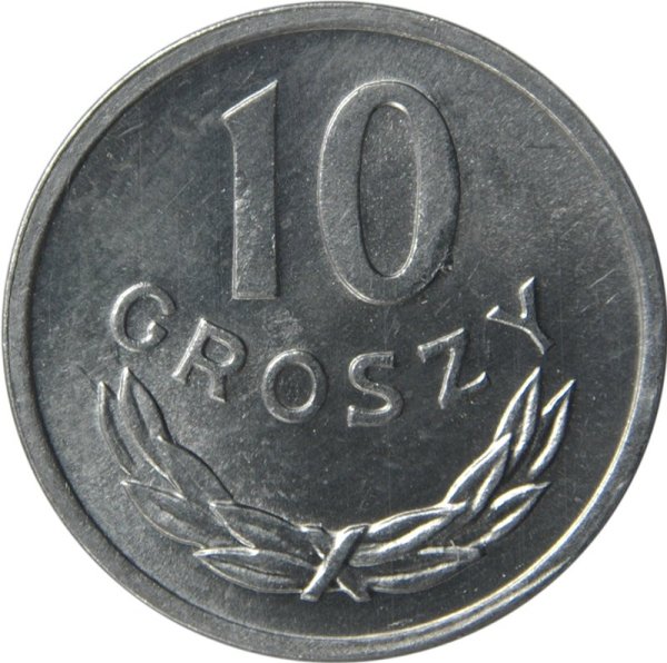 10 Groszy — Obverse