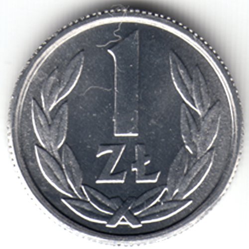 1 Złoty — Obverse