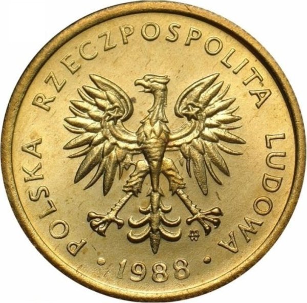 2 Złote (small legend) — Reverse