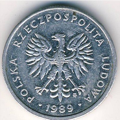 5 Złotych — Reverse