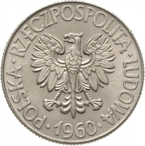 10 Złotych (Revolutionary hero Tadeusz Kosciuszko) — Reverse