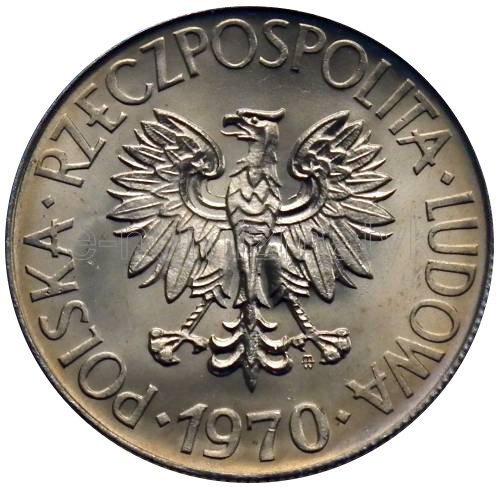 10 Złotych (Reduced size) — Reverse