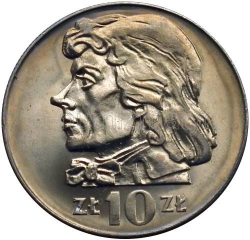 10 Złotych (Reduced size) — Obverse