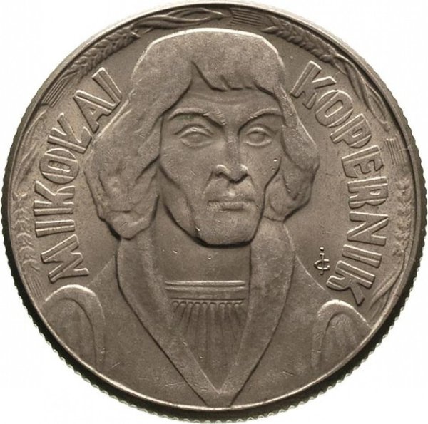 10 Złotych (astronomer Nicolaus Copernicus) — Reverse