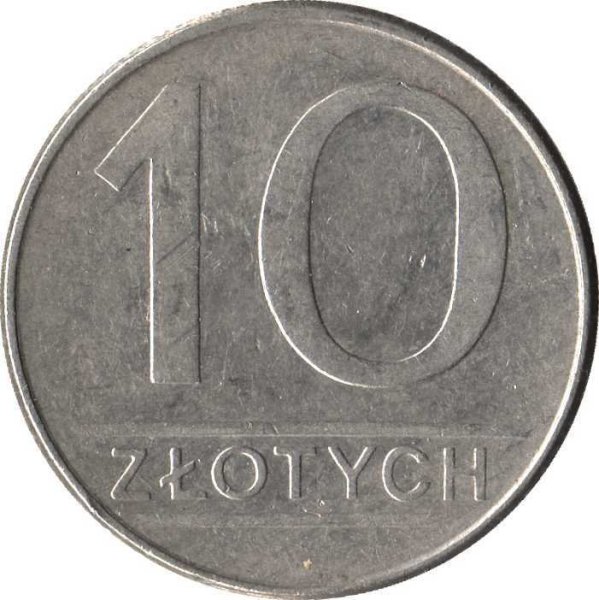 10 Złotych — Obverse