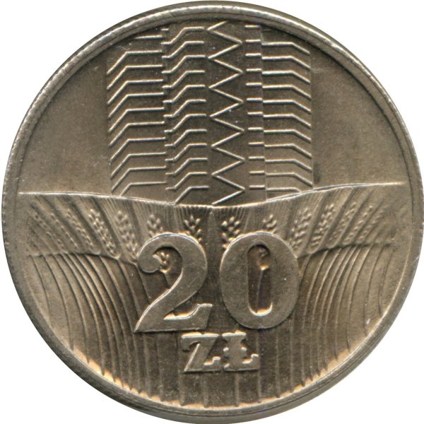 20 Złotych — Obverse