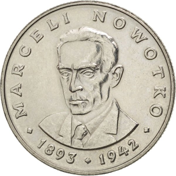 20 Złotych (Communist activist Marceli Nowotko) — Reverse