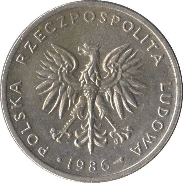 20 Złotych — Reverse