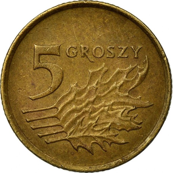 5 Groszy — Obverse