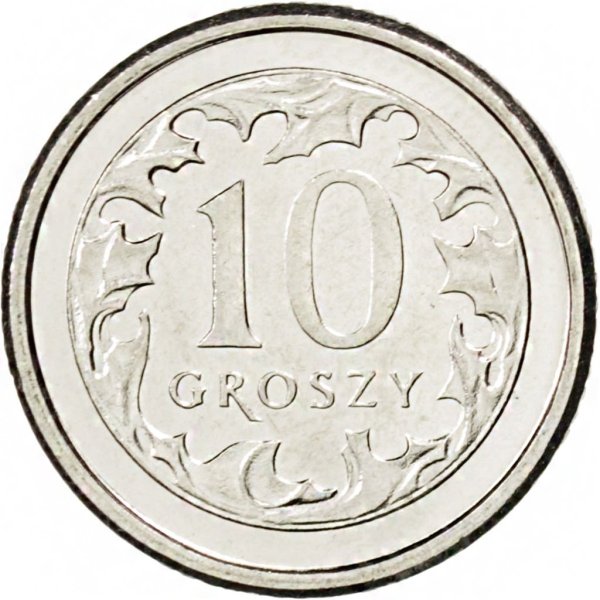 10 Groszy — Obverse