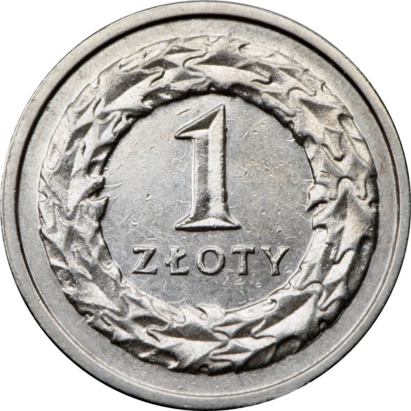 1 Złoty — Obverse