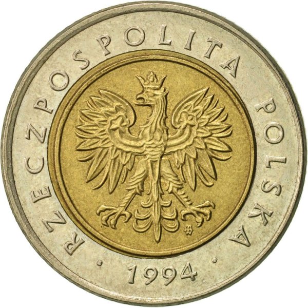 5 Złotych — Reverse