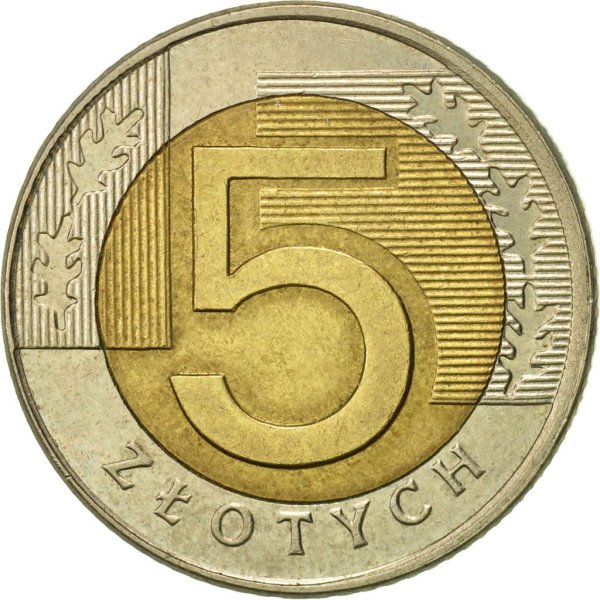 5 Złotych — Obverse