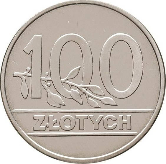 100 Złotych — Obverse