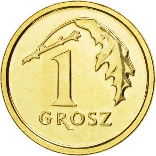 1 Grosz (Magnetic) — Obverse