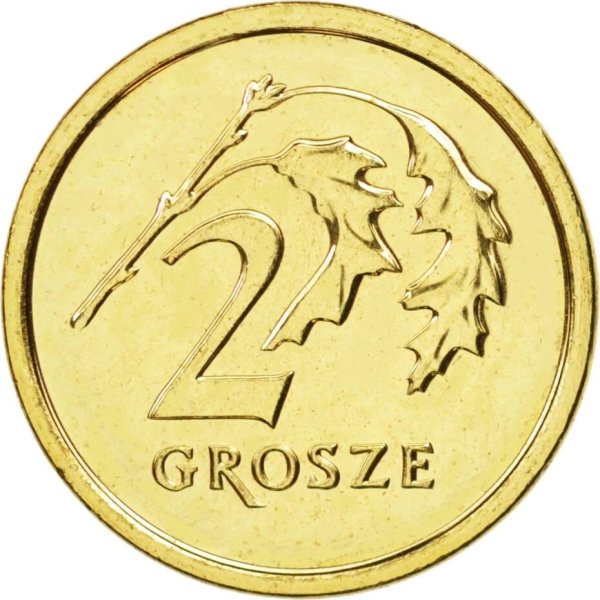 2 Grosze (Magnetic) — Obverse